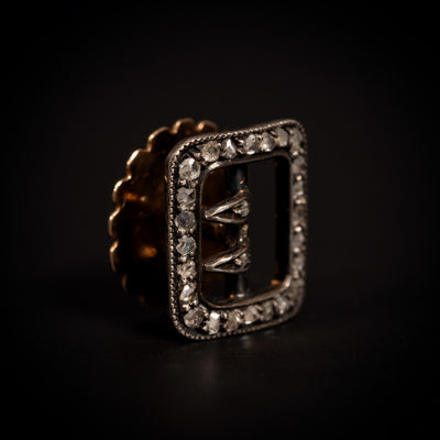 Antieke broche met roosdiamant - #2