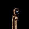 Bar brooch with sapphire and diamond - #2