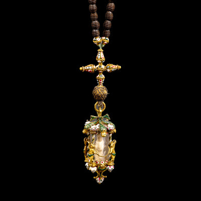 Renaissance necklace Mary and child - #1