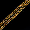Gouden draadwerkcollier