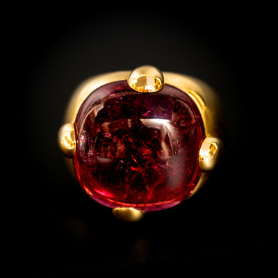 Pomellato ring met roze toermalijn - #1