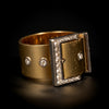 Vintage gouden gespring met diamant - #2