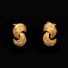 Vintage gold earrings