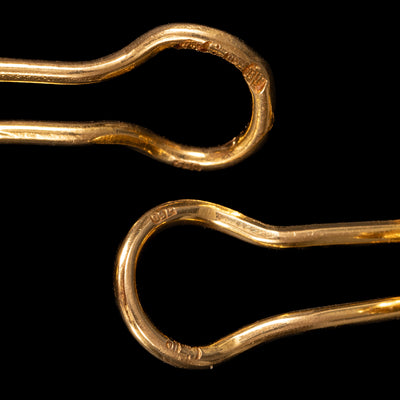 Gouden oorbellen vijftigerjaren - #2