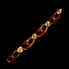 Vintage Franse armband met palisanderhout - #4