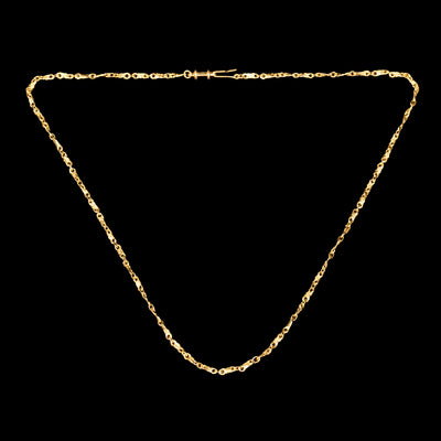 Vintage gold necklace - #3