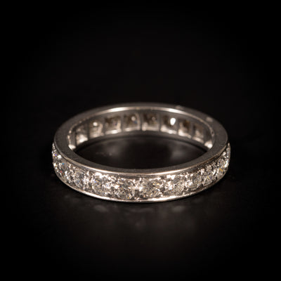 White gold eternity band  - #2