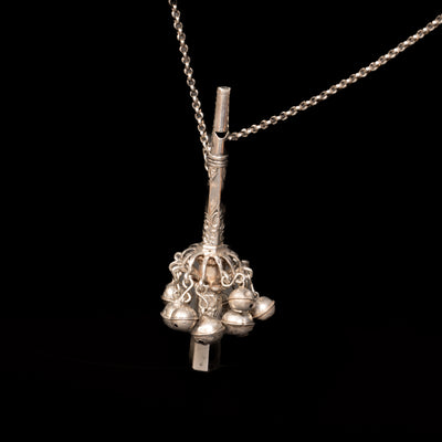 Zilveren rammelaar achttiende eeuw - #4