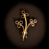 Antique brooch with diamonds, spinels and sapphires - #3