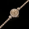 Witgouden dames polshorloge; Rolex 1963