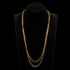 Antique necklace in green gold