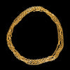 Antique necklace in green gold - #2