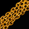 Antique necklace in green gold - #4