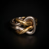 Love ring in gold and platinum - #1