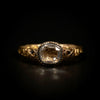 18e eeuwse herinneringsring met diamant