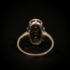 Diamanten Art Deco ring in platina en witgoud - #5