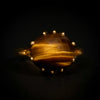 Gouden ring met tijgeroog - #3