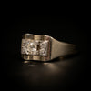 Platinum Art Deco ring - #3
