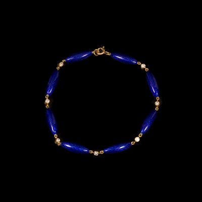 Antieke geëmailleerde armband - #5