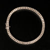 Armband met baguettegeslepen diamanten