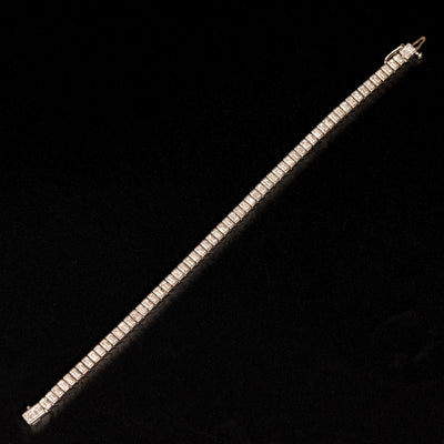 Bracelet with baguette-cut diamonds - #2