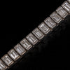Bracelet with baguette-cut diamonds - #4