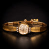 Vintage gouden dameshorloge
