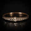Antieke Nederlandse armband met roosdiamanten