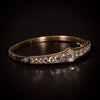 Antieke Nederlandse armband met roosdiamanten