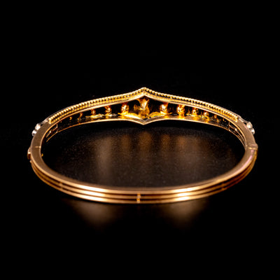 Antieke Nederlandse armband met roosdiamanten - #4
