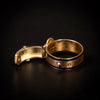Antieke Engelse gespring met diamant en email - #4