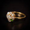 Victoriaanse ring met diamant en gekleurde stenen - #3