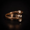 Antieke ring met diamant