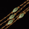 Art Nouvea collier met email