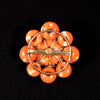 Antieke broche met grote koralen - #3