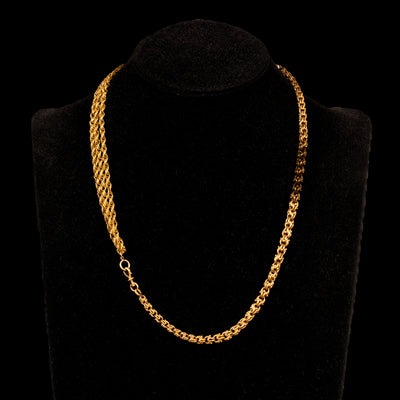 Antique watch chains with key - #1