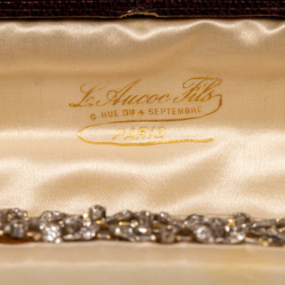 Antique bracelet with old-cut diamonds - #9