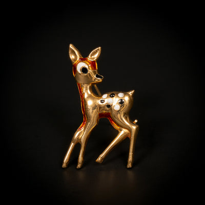 Vintage gouden broche - #1