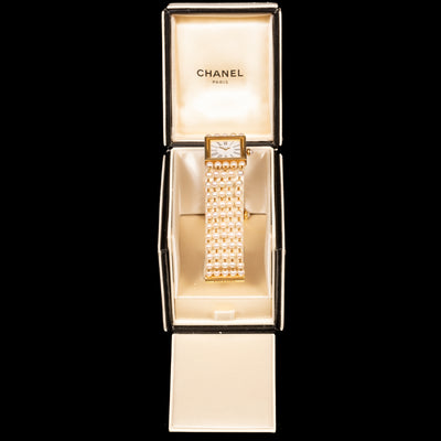 Polshorloge 'Mademoiselle' met parels - #8