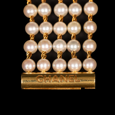 Polshorloge 'Mademoiselle' met parels - #5