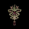 Russische Art Nouveau hanger / broche