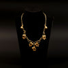 Art Nouveau collier met bloemen