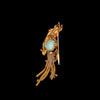 Retro vogelbroche