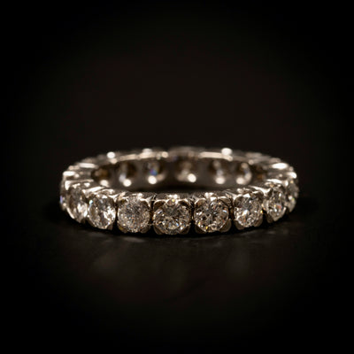 Witgouden alliancering met diamant - #1