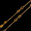 Vintage tiger's eye necklace - #1