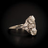 Belle Epoque ring van platina met diamant - #4