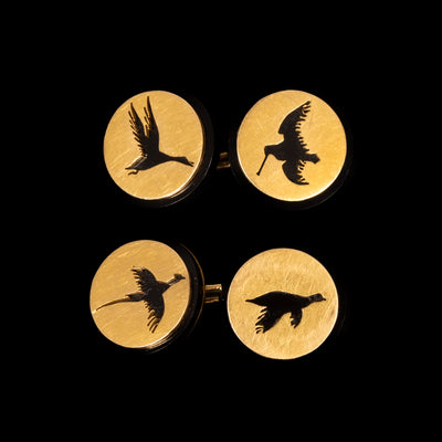 Manchetknopen van goud en onyx - #2