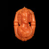 Antique coral necklace and pendant - #2