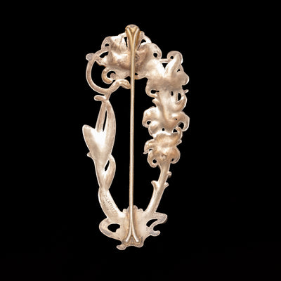 Zilveren Art Nouveau gesp - #3