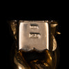 Large gold gourmet bracelet - #4